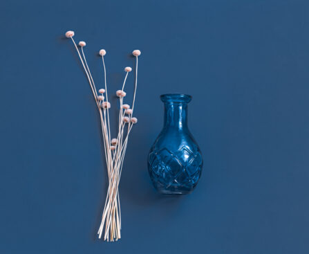 cobalt Blue Murano Glass Vases